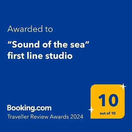 Apartment “sound Of The Sea” First Line